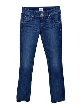 HUDSON Jeans Beth Baby Bootcut Dark Wash Denim Pants Blue